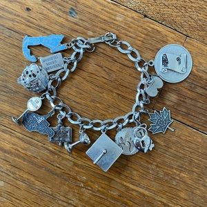 60s charm bracelet